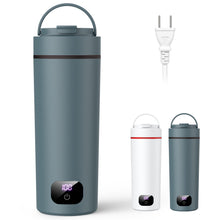 画像をギャラリービューアに読み込む, 電気ケトル ポータブル電気ケトル 電気ポット 持ち運び 小型 450ml 6温度調節 トラベルケトル 保温 保冷12時間 急速加熱 304ステンレス 防漏 空焚き防止 自動電源オフ オフィス 旅行 キャンプ 二重構造 旅行 一人用 魔法瓶 真空断熱 ワンタッチ(jrsb-k07)

