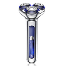 画像をギャラリービューアに読み込む, 電気シェーバー シェーバー メンズシェーバー 磁気インターフェース式 鼻毛カッター 髭剃り USB充電式 長時間稼働 乾湿両用 回転式 急速充電 IPX7防水S5-SV
