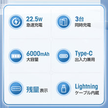 画像をギャラリービューアに読み込む, モバイルバッテリー (CDB-812A)
