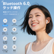 画像をギャラリービューアに読み込む, タッチパネル付き Bluetooth6.0イヤホン (H05)

