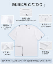 画像をギャラリービューアに読み込む, Tシャツ 無地 半袖 tシャツ メンズ レディース 綿100％ 黒 白
