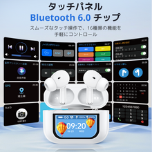 画像をギャラリービューアに読み込む, タッチパネル付き Bluetooth6.0イヤホン (H05)
