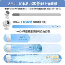 画像をギャラリービューアに読み込む, コードレス 静音 DCモーター サーキュレーター 卓上扇風機(XHS-F13)
