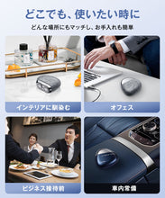 画像をギャラリービューアに読み込む, シェーバー メンズ 髭剃り 【ポケットサイズ・長時間稼働】 小型 ミニ 軽量 電気シェーバー 60日間使用可能 USB充電式 18枚刃 乾湿両用 回転式
