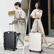 画像をギャラリービューアに読み込む, [Tanoka] スーツケース 機内持ち込み 軽量 多機能 キャリーケース 大型 USBポート付き キャリーバッグ カップホルダー付き 隠しフック機能 充電機能 S/M/Lサイズ 静音 ダブルキャスター 耐衝撃 360度回転 修学 泊まる 旅行 出張
