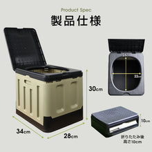 画像をギャラリービューアに読み込む, 折り畳み式簡易トイレ（ZDCS-L1）
