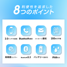 画像をギャラリービューアに読み込む, スマートウォッチ 通話機能心拍測定 健康管理 着信通知 100種スポーツモード 腕時計 iPhone Android対応 プレゼント
