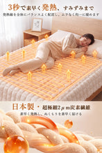 画像をギャラリービューアに読み込む, 電気毛布 掛け敷き兼用 ふわとろ毛布 電気ブランケット（FRT-TM）
