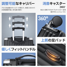 画像をギャラリービューアに読み込む, 【Tanoka】スーツケース 機内持ち込み XSサイズ
