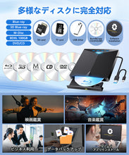 画像をギャラリービューアに読み込む, DVDドライブ CD/DVDプレイヤー ブルーレイドライブ GQ-DSMS3-BK
