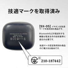 画像をギャラリービューアに読み込む, ワイヤレスイヤホン Bluetooth 5.3 イヤホン Hi-Fi高音質   EJ-SX05-BK
