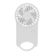 画像をギャラリービューアに読み込む, 【F12】ハンディファン カラビナ 可愛い 静音 超軽量 usb 充電式 扇風機

