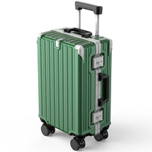 画像をギャラリービューアに読み込む, [Shiruku] スーツケース キャリーケース キャリーバッグ 耐衝撃 大容量 軽量 アルミフレーム ストッパー付き 静音 ダブルキャスター TSAローク搭載 携帯スタンド USBポート付き カップホルダー付き 360度回転 旅行 ビジネス 出張 機内持ち込み

