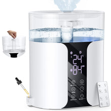 画像をギャラリービューアに読み込む, 加湿器 大容量 保湿 お手入れ簡単 静音 水漏れしない 霧量調整可能 空焚き防止
