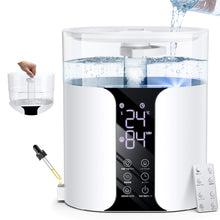 画像をギャラリービューアに読み込む, 加湿器 大容量 保湿 お手入れ簡単 静音 水漏れしない 霧量調整可能
