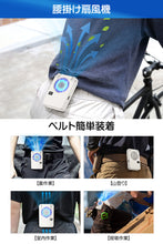 画像をギャラリービューアに読み込む, 首かけ扇風機 携帯扇風機 FS-F3
