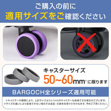 画像をギャラリービューアに読み込む, キャスターカバー
