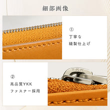 画像をギャラリービューアに読み込む, QB-CB財布 メンズ イタリアンレザー 長財布 薄い 超薄型 本革 ファスナー スリム 牛革 小銭入れ 大容量 ウォレット レザー サイフ ハンドメイド 高級感 シンプル 男女兼用 ブランド 父の日 ギフト 送料無料
