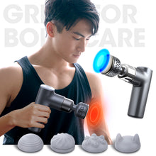 画像をギャラリービューアに読み込む, 筋膜リリース マッサージガン マッサージ 肩こり 首こり 筋膜リリースガン(JMQ-201-GY)
