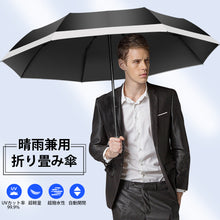 画像をギャラリービューアに読み込む, 折りたたみ傘 日傘（YS-TS-BLUE）
