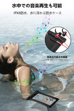 画像をギャラリービューアに読み込む, 防水ポーチ（Z10）
