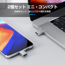 画像をギャラリービューアに読み込む, USB to Type-C 変換 アダプター （typeC-USB-GY）

