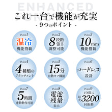 画像をギャラリービューアに読み込む, 筋膜リリース マッサージガン マッサージ 肩こり 首こり 筋膜リリースガン(JMQ-201-GY)
