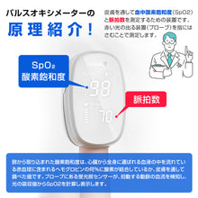 画像をギャラリービューアに読み込む, パルスオキシメーター
