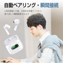 画像をギャラリービューアに読み込む, ワイヤレスイヤホン Bluetooth 5.3（EJ-S1-WH）
