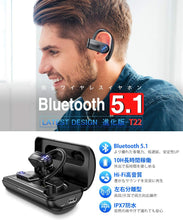 画像をギャラリービューアに読み込む, 【最新版Bluetooth 5.1 耳掛け式】 Bluetooth イヤホン(T22)
