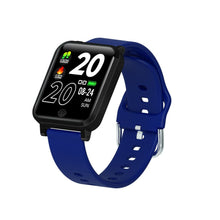 画像をギャラリービューアに読み込む, スマートウォッチ 血圧計 24時間体温監視 腕時計 心拍 血中酸素濃度計 IP68防水 (NY19）
