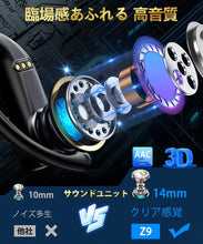 画像をギャラリービューアに読み込む, ワイヤレスイヤホン 耳掛け式イヤホン(ej-z9)
