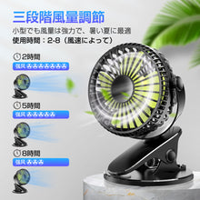 画像をギャラリービューアに読み込む, 扇風機 卓上（FS-SNOW-BK）
