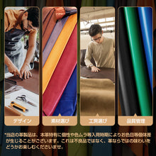 画像をギャラリービューアに読み込む, 栃木レザー 財布 長財布 （QB-LM）
