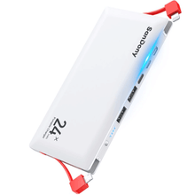 画像をギャラリービューアに読み込む, モバイルバッテリー スマホ充電器 ケーブル内蔵 大容量 24000mAh（PB03）
