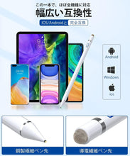 画像をギャラリービューアに読み込む, タッチペン 極細 1.45mm（DRB-PLUS）
