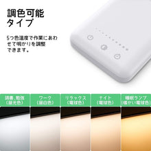 画像をギャラリービューアに読み込む, デスクライト(TD-T01)
