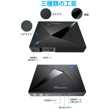 画像をギャラリービューアに読み込む, DVDドライブ CDドライブ 外付け (u3)
