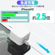 画像をギャラリービューアに読み込む, 充電器 PD iPhone16充電 アダプター タイプC USB-C 20W 急速充電器  (CDQ-20W)
