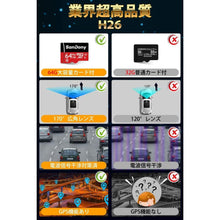 画像をギャラリービューアに読み込む, ドライブレコーダー ミラー 10インチ フルタッチパネル SONYセンサー  (H26)
