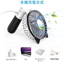 画像をギャラリービューアに読み込む, ハンディファン 扇風機（FS-USB-BK）
