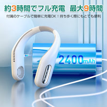 画像をギャラリービューアに読み込む, 首掛け扇風機 (WTF41)
