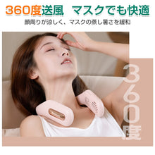 画像をギャラリービューアに読み込む, 首掛け扇風機 (WTF41)
