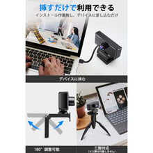 画像をギャラリービューアに読み込む, Webカメラ ウェブカメラ (SX-W04)
