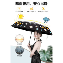 画像をギャラリービューアに読み込む, 折りたたみ傘 8本骨（YS-CJ-BK）
