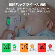 画像をギャラリービューアに読み込む, 赤外線体温計（JPHG）
