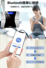 画像をギャラリービューアに読み込む, 体重計 体脂肪計 体組成計 スマホ連動 Bluetooth接続  (TZC-sy06)
