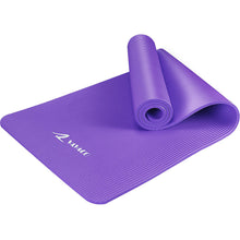 画像をギャラリービューアに読み込む, ヨガマット 10mm 収納ケース付き トレーニングマット エクササイズマット (SP-YJD)
