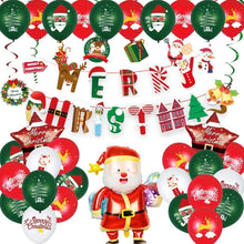 画像をギャラリービューアに読み込む, クリスマス 風船 飾り付け おしゃれ 装飾 メリークリスマス パーティー サンタ (ZK-QQTZ)
